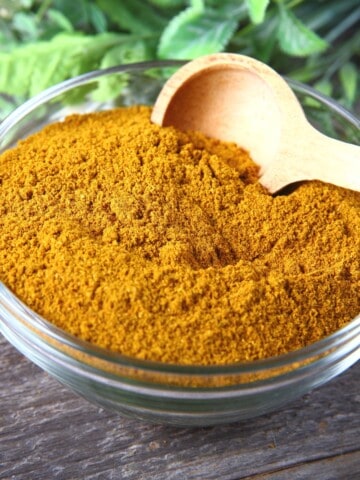 homemade curry spice mix